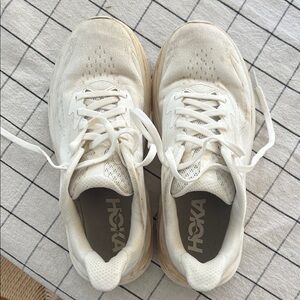 Hoka Clifton 10 - Used - white - women’s size 7